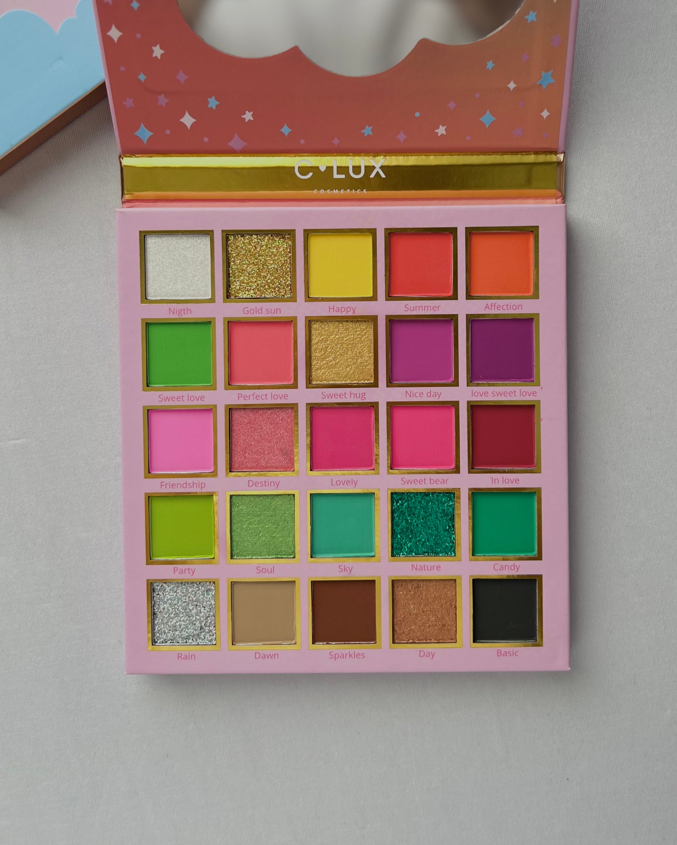 Teddy Heart Eyeshadow Palette