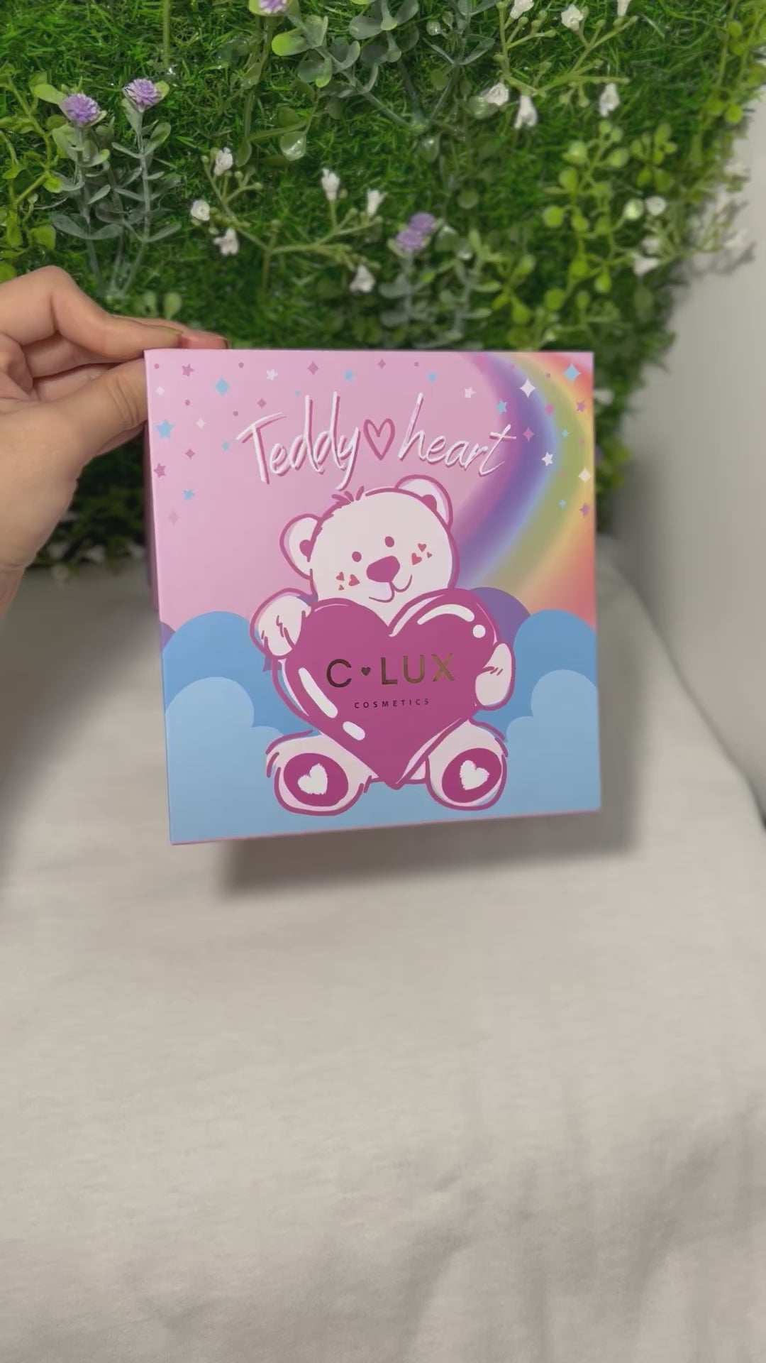 Teddy Heart Eyeshadow Palette